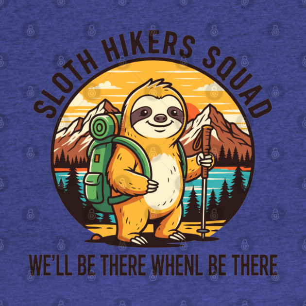Sloth Hikers Squad by enrynz