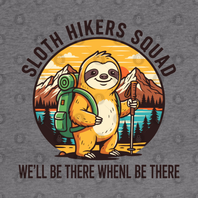 Sloth Hikers Squad by enrynz