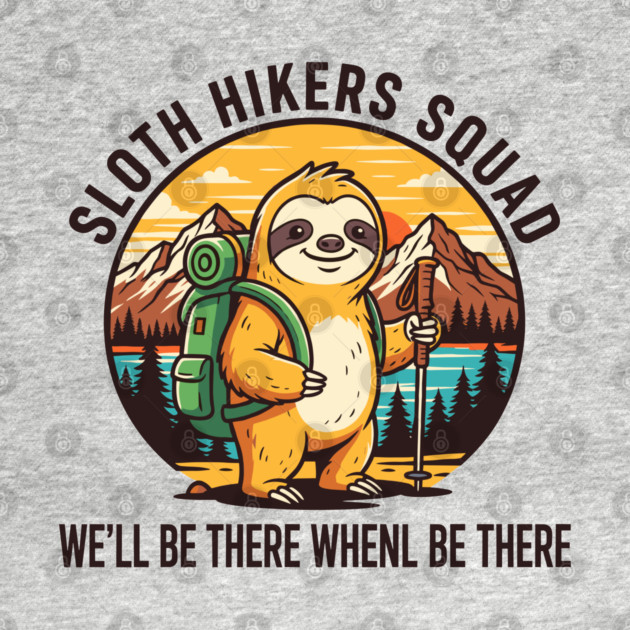 Sloth Hikers Squad by enrynz