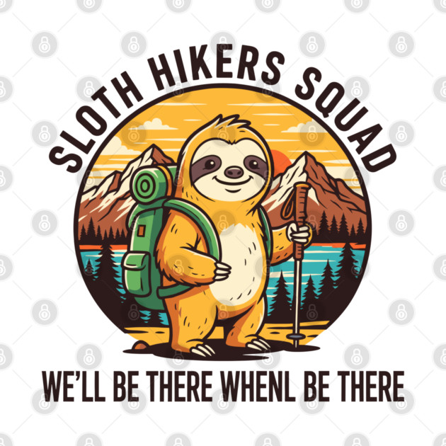 Sloth Hikers Squad by enrynz