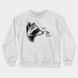 Boop the Raccoon Crewneck Sweatshirt