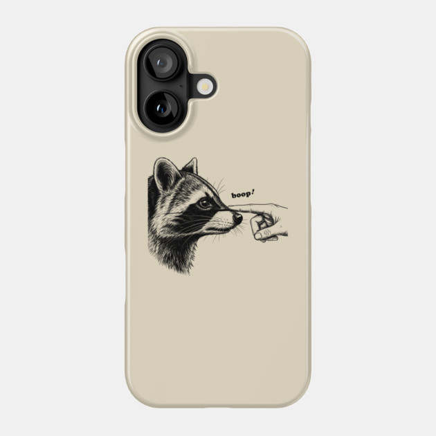 Boop the Raccoon Phone Case by enrynz