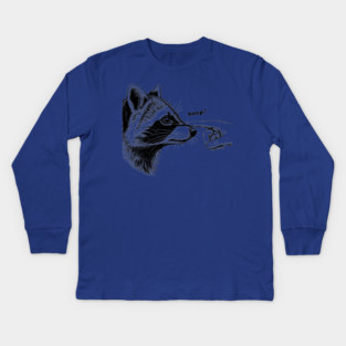 Boop the Raccoon Kids Long Sleeve T-Shirt