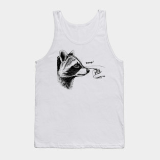 Boop the Raccoon Tank Top