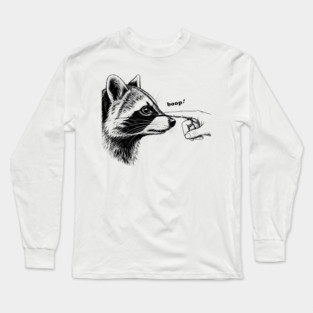 Boop the Raccoon Long Sleeve T-Shirt