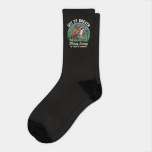 Out of Breath Hiking Society Socks