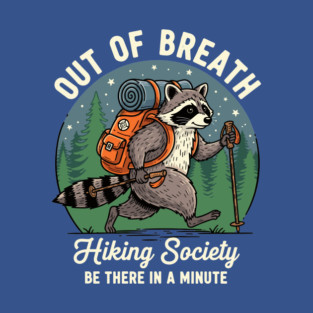 Out of Breath Hiking Society T-Shirt