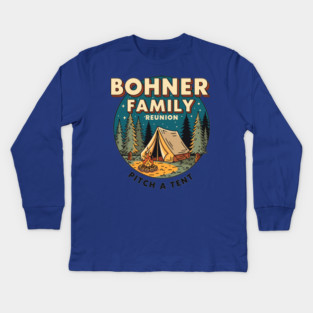 Bohner Family Reunion Kids Long Sleeve T-Shirt