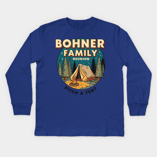 Bohner Family Reunion Kids Long Sleeve T-Shirt by enrynz
