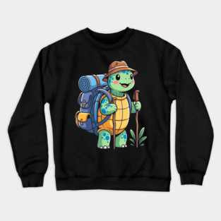 Turtle Trekking Adventure Crewneck Sweatshirt