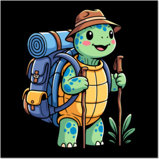 Turtle Trekking Adventure Posters and Art