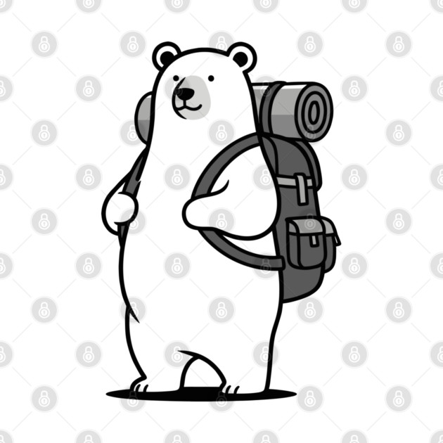 Adventurous Polar Bear Explorer by enrynz