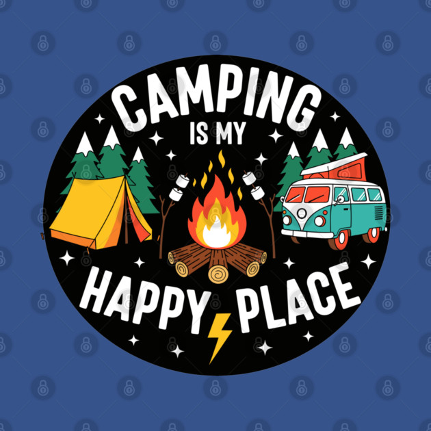 Camping is My Happy Place by enrynz