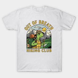 Out Of Breath Hiking Club T-Shirt