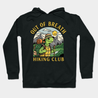 Out Of Breath Hiking Club Hoodie