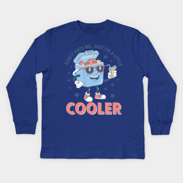 I'm a Little Cooler Kids Long Sleeve T-Shirt by enrynz