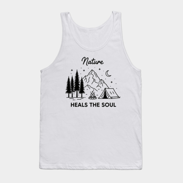 Nature Heals the Soul Tank Top by enrynz