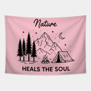 Nature Heals the Soul Tapestry