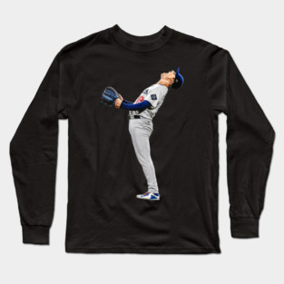 Yoshinobu Yamamoto World Series MVP - Los Angeles Dodgers Long Sleeve T-Shirt