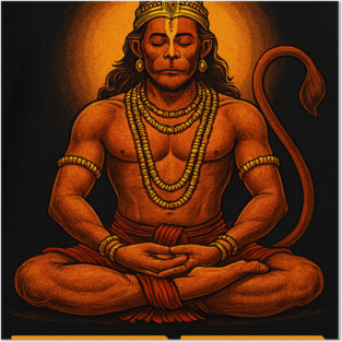 Jai Hanuman Posters and Art