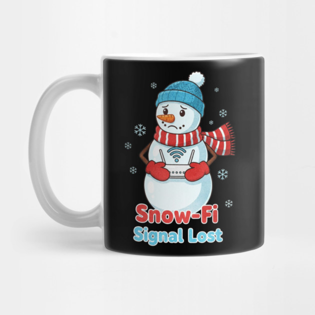 Snow-Snow Lost Cute Christmas Funny Snowman Internet by shirtlux
