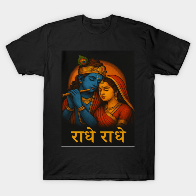 Radha Krishna T-Shirt by knbstore