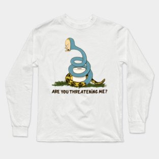 Are You Threatening Me? – Beavis and Butt-Head Long Sleeve T-Shirt