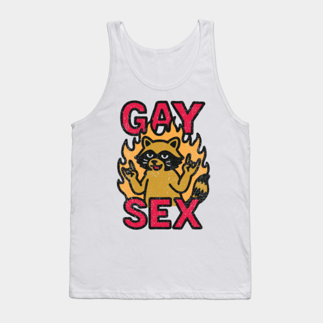 Gay Sex LGBTQ Humor Sassy Rebel Tank Top by Anticorporati