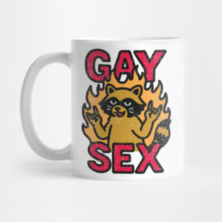 Gay Sex LGBTQ Humor Sassy Rebel Mug