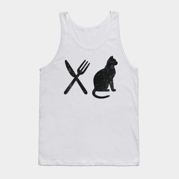 Eat Pussy Cat NSFW Naughty Adult Humor Tank Top by Anticorporati