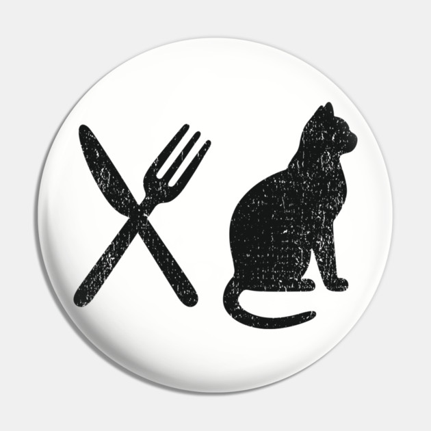 Eat Pussy Cat NSFW Naughty Adult Humor Pin by Anticorporati