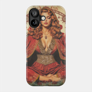 Divine Feminine Meditation Phone Case