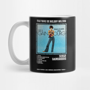 SERGE GAINSBOURG - HISTOIRE DE MELODY NELSON || ALBUM TRACKLIST || Mug