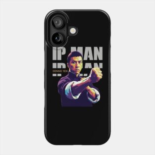 Donnie Yen pop art Phone Case