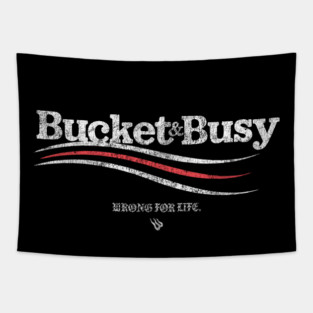 BUCKET & BUSY Tapestry