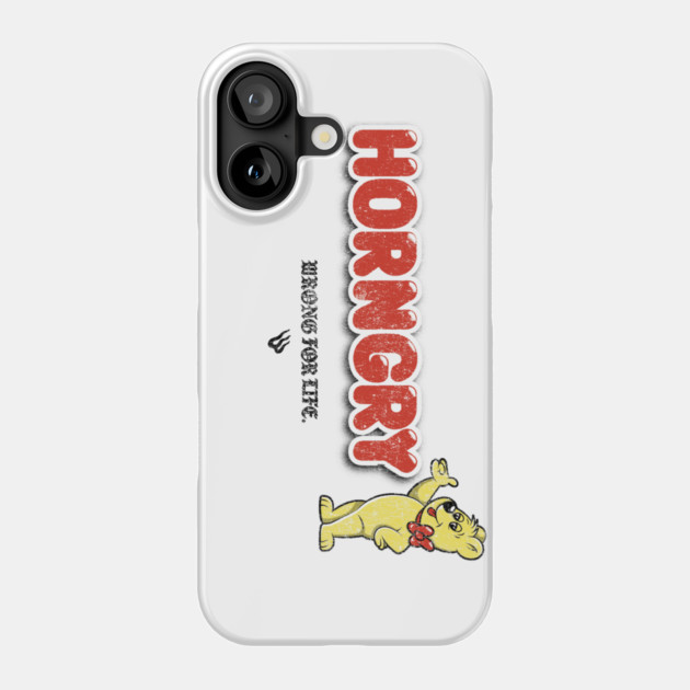 Horngry and Sweet Phone Case by Wrongteeshirt