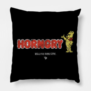 HORNGRY Pillow