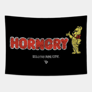 HORNGRY Tapestry