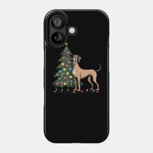 Tree It Is Not My Fault Belgian Malinois Dog Christmas Phone Case