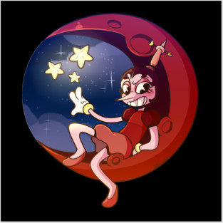 Hilda Berg Cuphead Series Posters and Art