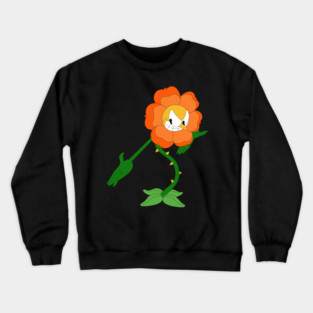 Cagney Carnation Cuphead Crewneck Sweatshirt