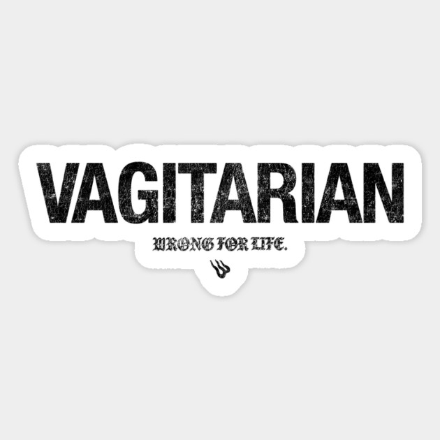 VAGITARIAN Magnet by Wrong