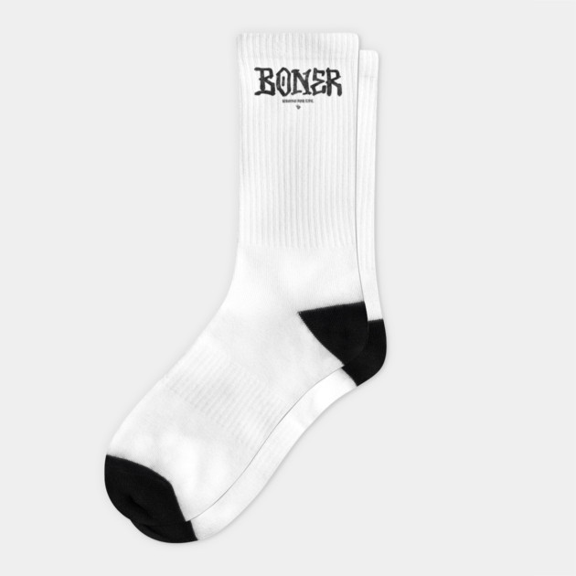 BONER Socks by Wrongteeshirt