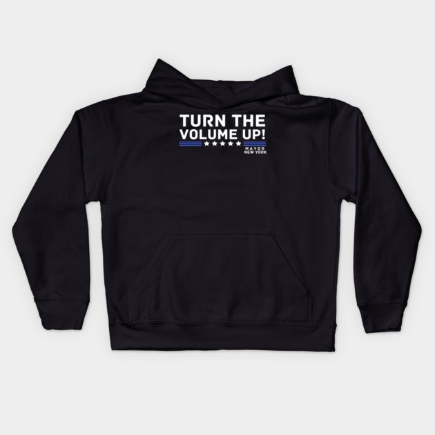Turn The Volume Up Kids Hoodie by The WYLD Tribe