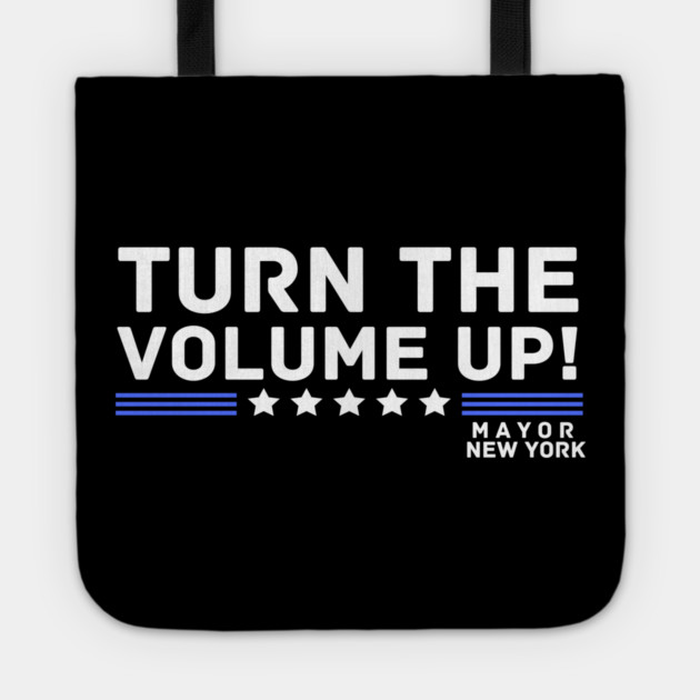 Turn The Volume Up Tote by The WYLD Tribe