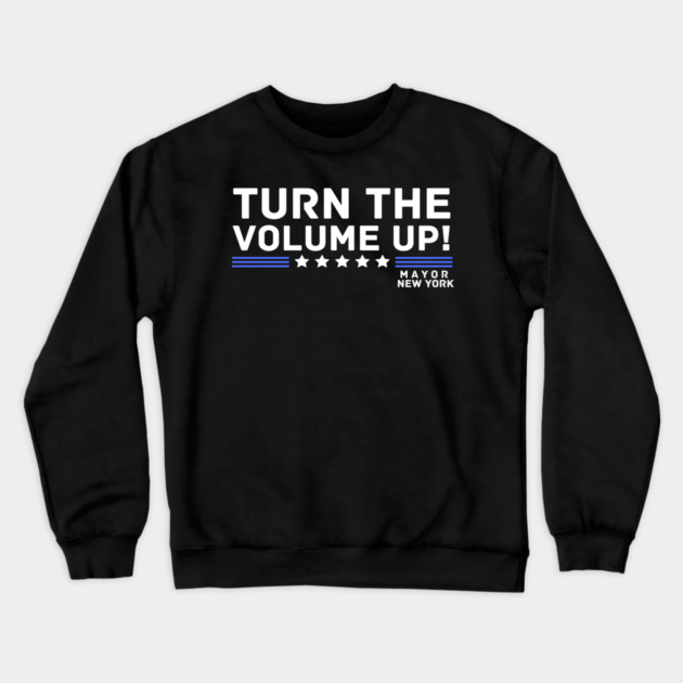 Turn The Volume Up Crewneck Sweatshirt by The WYLD Tribe