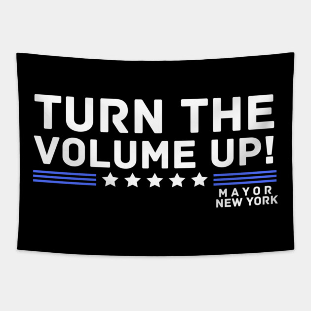 Turn The Volume Up Tapestry by The WYLD Tribe