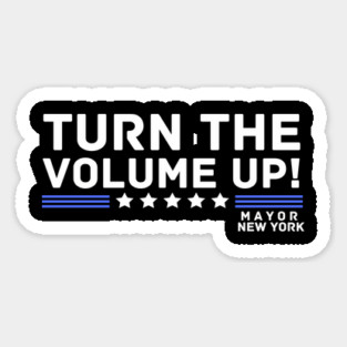 Turn The Volume Up Magnet