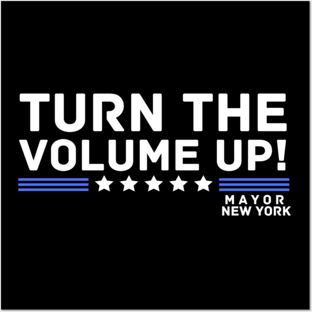 Turn The Volume Up Wall Art by The WYLD Tribe