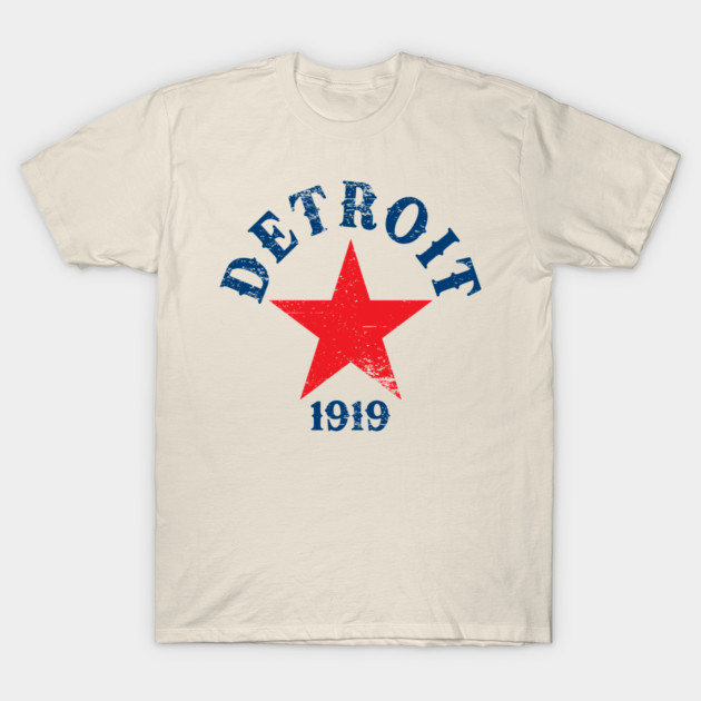 Detroit Stars Distressed T-Shirt by Retro Remnant 